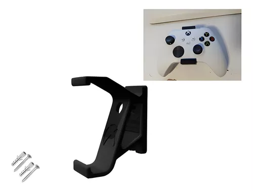 Suporte de parede para Xbox Series S, kit de montagem na parede MENEEA  acessórios com suporte de resfriamento, fita de luz LED RGB, porta USB,  gancho para contronller para série S 