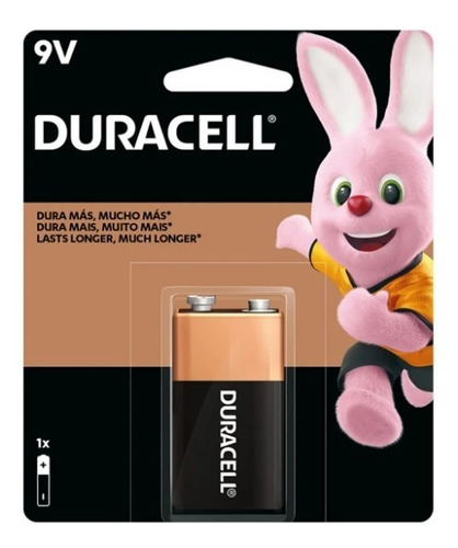 Bateria 9v Duracell - Mejor Marca Del Mercado - Bascotel