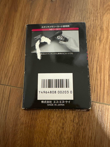 Imagen 6 de 6 de Memory Card Neo Geo Aes / Mvs - Snk