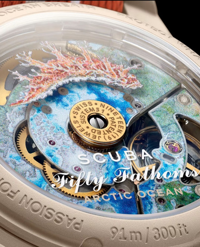 Reloj Swatch X Blancpain Océano Artico Fifty Edicion Especia