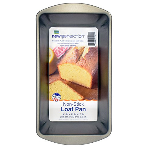 New Generation Hg60ng Nonstick Large Loaf Pan Grey