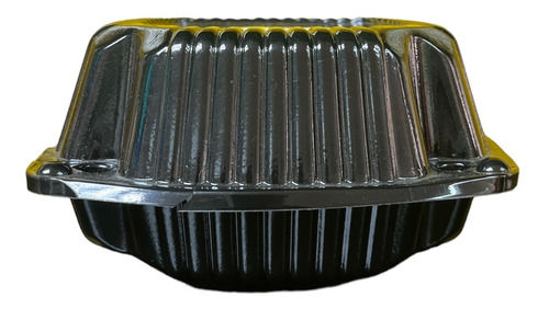 Porta Hamburguesa De Plastico Negro (200 Und)