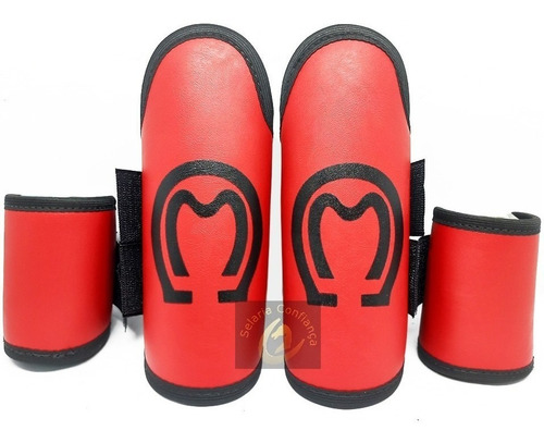 Caneleira Mangalarga Marchador Dianteira P/ Cavalo - Oferta