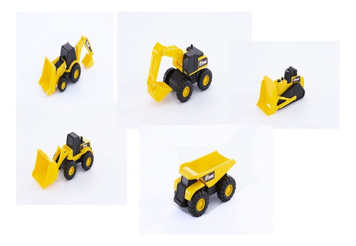 Set De Mini Maquinas De Construccion (6) Rhino Construction 