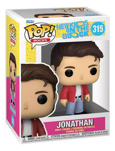 Funko Pop Rocks New Kids On The Block - Jonathan 315