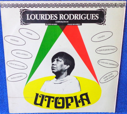 Loudes Rodrigues Utopia Original Pronta Entrega Lp