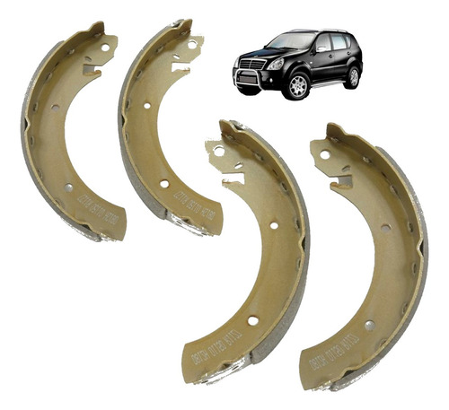 Patines Freno Para Ssangyong  Rexton 2.7 2.9 3.2 2002 2007 