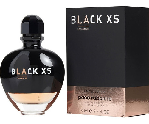 Perfume Loción Black Xs Los Angeles Pa - mL a $4250