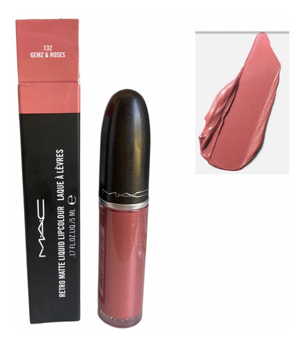 Labial Mac Retro Matte 132 Gemz & Rose