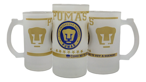 Tarro Satinado Pumas Unam 455ml.