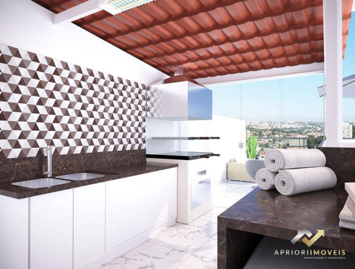 Cobertura Com 2 Dormitórios À Venda, 94 M² Por R$ 389.000 - Campestre - Santo André/sp - Co0825
