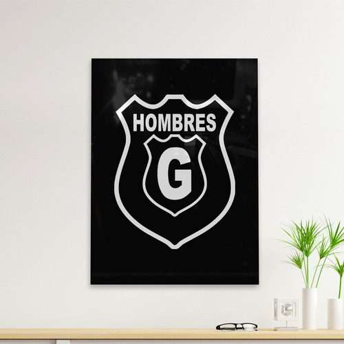 Cuadro Deco Hombres G (d1394 Boleto.store)