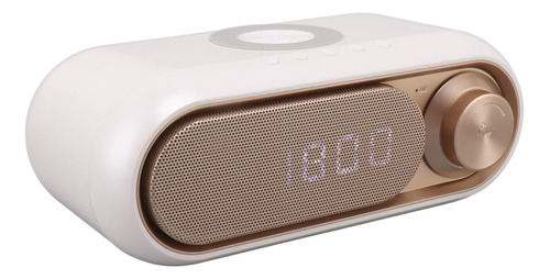 Reloj De Carga Inalámbrico, Altavoz, Alarma, Radio Led Digit