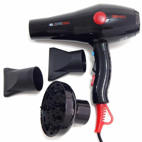 Secador Profesional Blizzard 2800 Con Difusor Wpro