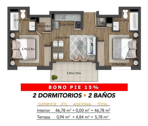 Bono Pie 15% - Proyecto En Verde Próximo A Entregar
