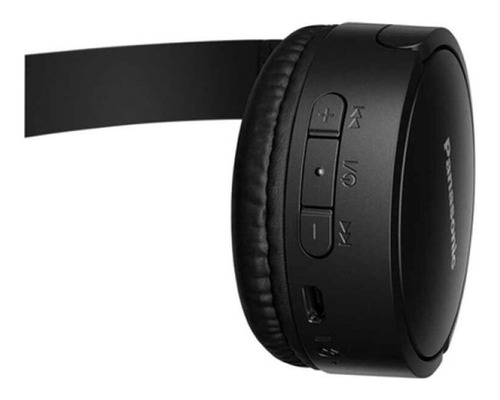 Audífono Inalámbrico Bluetooth Panasonic Hf420 Diadema Negro Color de la luz Verde