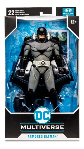 Figura Acción Mcfarlane Dc Multiverse Armored Batman