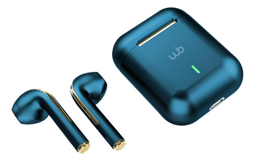 Fone De Ouvido Bluetooth Wb Pods Azul