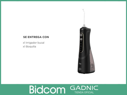 Imagen 8 de 10 de Blanqueador Dental Gadnic Irrigador Portatil 5w Silencioso
