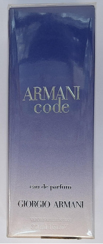 Perfume Armani Code X 30 Ml Edp Original