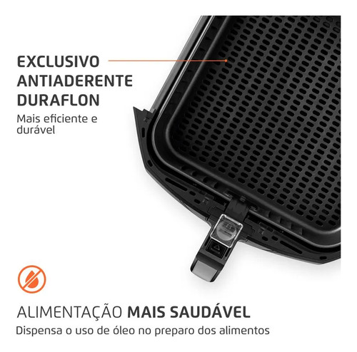 Fritadeira Air Fryer 8l Mondial 220v Preto 1900w Afn-80-fb