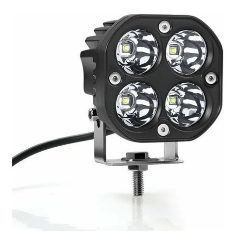 Faro Led 40w 3 Pulgadas , 4 Led Luz Blanca Tipo Cubo