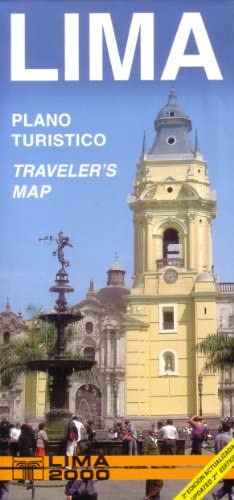 Libro: Mapa Turístico De Lima, Perú (edición En Inglés Y Esp