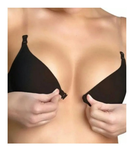 Imagem 4 de 4 de Sutiã Frente Única Tomara Que Caia Transparente Nas Costas
