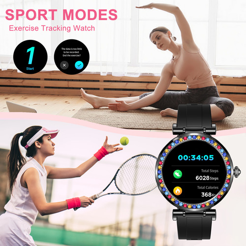 Reloj Inteligente Bluetooth, Compatible Con iPhone/android