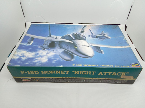 Kit Plastimodelismo Avião F-18d Hornet Night Attack Hasegawa