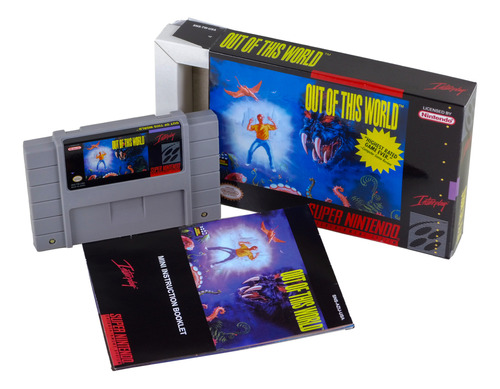 Out Of This World Super Nintendo Snes Completo