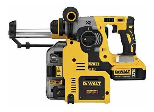 Martillo Rotativo Dewalt 20v Max Xr, Sds Plus, Extractor De 