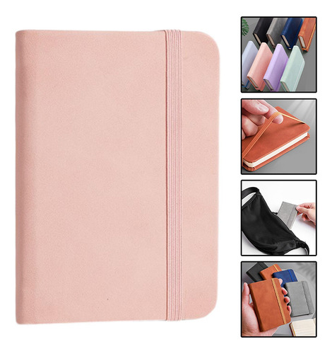 De Notas Forrado Para Caderno De Bolso, Presente Com Alça