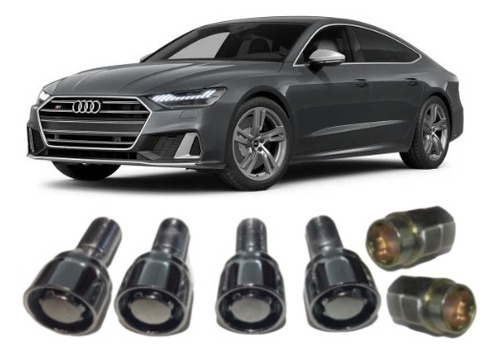 Birlos Seguridad Audi S7 2019 2020 2021 2022 2023 2 Llaves*