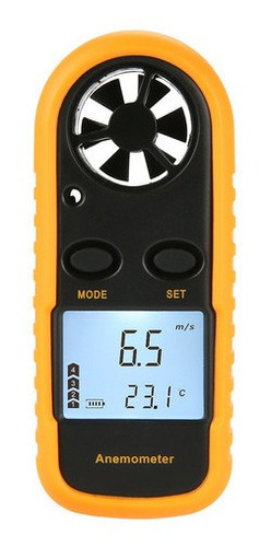 Anemómetro Lcd Velocidad Digital Velocidad Del Viento Aire M