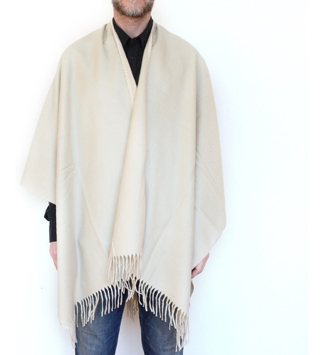 Ruana Poncho Mantón Hombre Fogonero Brasero Fogon