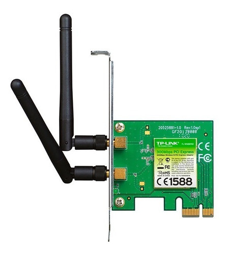 Placa Wifi Red Tp-link Tl-wn881nd Pci-e Wn881nd 300mbps