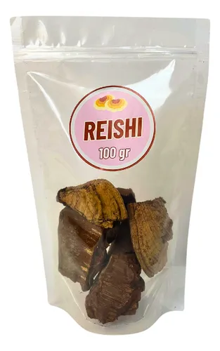 comprar Hongo Reishi Ganoderma Lucidum Entero Deshidratado 100 Gr