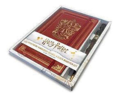 Harry Potter Set Bolígrafo Varita Elder Y Libreta Gryffindor