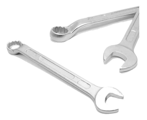 Imagen 2 de 5 de Llave Combinada 14 Mm Acero Cr-v Ruhlmann Ru5008