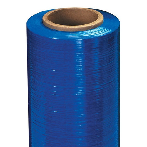 16 Rollo Pelicula Para Emplayar Color Azul 18x60x1000ft