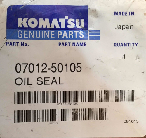 Oil Seal Komatsu 07012-50105 Genuine Parts Made In Japan