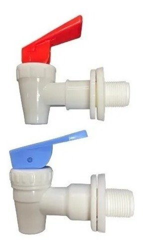 Canillas Dispenser Agua Frio Calor Rosca Macho 16 Mm Humma