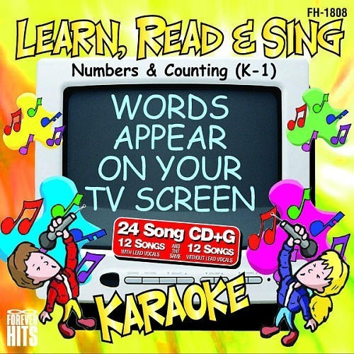 Números Y Contar Karaoke Cd + G