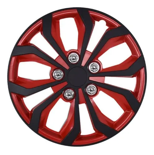 comprar Tapas De Aros Safari  V138-mbr-14 De 14 Pulgadas Negro\u002F Rojo