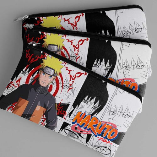 Plantillas Para Sublimar Cartucheras Anime Naruto