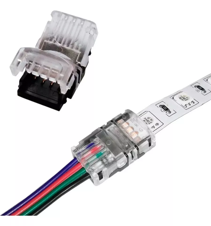 Primera imagen para búsqueda de conector tira led