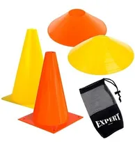 Comprar Set 20 Conos Pvc Tortuga Y 17cm Entrenamiento Futbol  El Rey