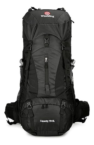 Wintming 75l Hiking Backpack With Rain Cover