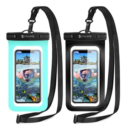  Funda Impermeable Para Teléfono [paquete De 2] - 